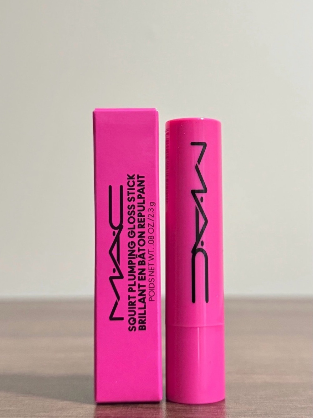 Mac Squirt Plumping Gloss Stick 13 AMPED - Size 0.08 Oz. / 2.3 g - Brand New